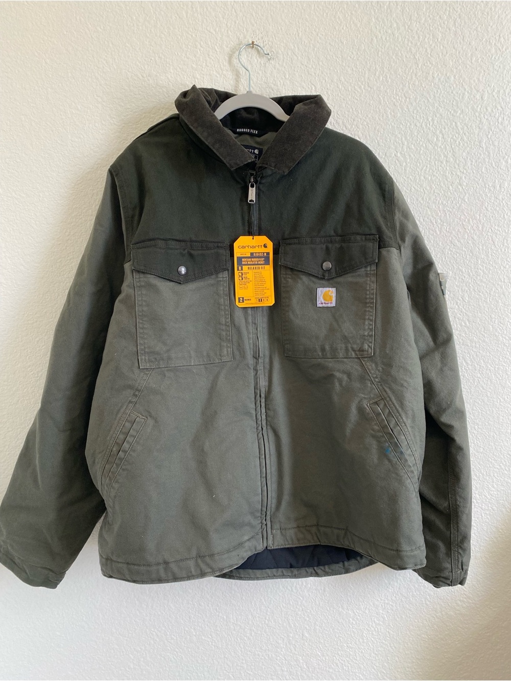 Carhartt Montana Rugged Flex Relaxed Fit Duck Insulated Jacket